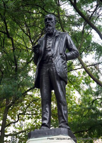Mémorial de Sir Wilfrid Lawson, Victoria Embankment Gardens, Londres, Royaume-Uni