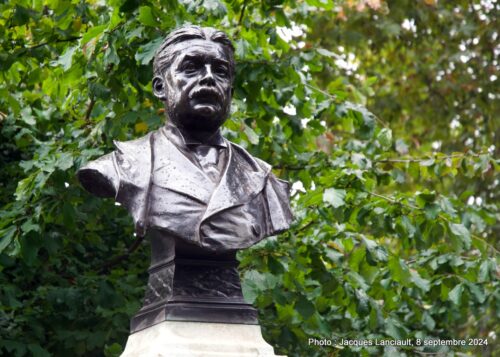 Mémorial d’Arthur Sullivan, Victoria Embankment Gardens, Londres, Royaume-Uni