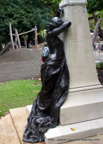 Mémorial d’Arthur Sullivan, Victoria Embankment Gardens, Londres, Royaume-Uni