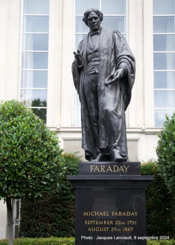 Mémorial de Michael Faraday, Londres, Royaume-Uni