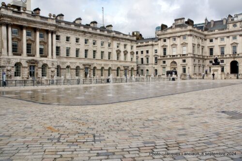 Edmond J Safra Fountain Court, Somerset House, Londres, Royaume-Uni