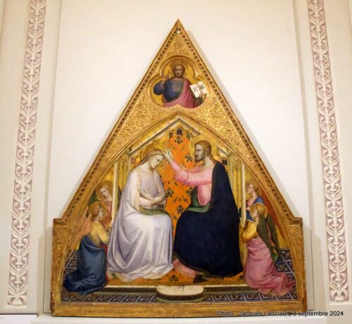 Le Couronnement de la Vierge, Courtauld Gallery, Somerset House, Londres, Royaume-Uni