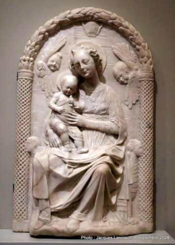 Vierge à l’Enfant, Courtauld Gallery, Somerset House, Londres, Royaume-Uni