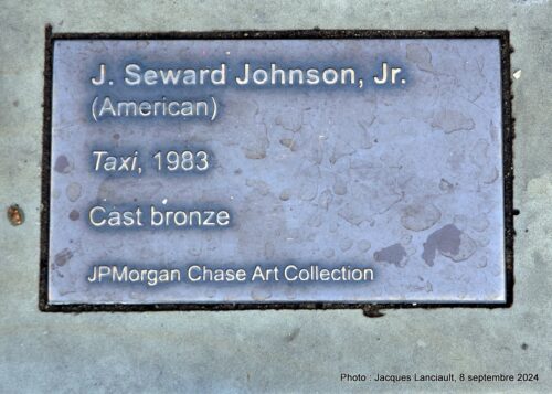 Taxi, John Seward Johnson II, Londres, Royaume-Uni