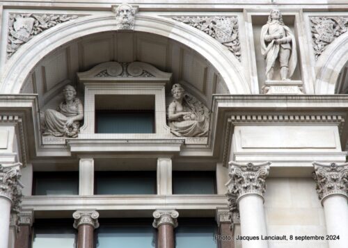 Ancien édifice de la City of London School, Londres, Royaume-Uni