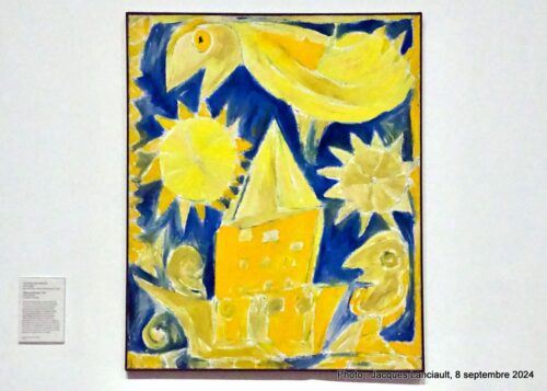 Paysage jaune, Tate Modern, Londres, Royaume-Uni