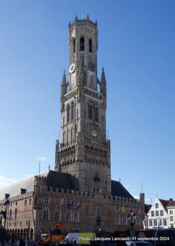 Beffroi de Bruges, Grand Place, Bruges, Belgique