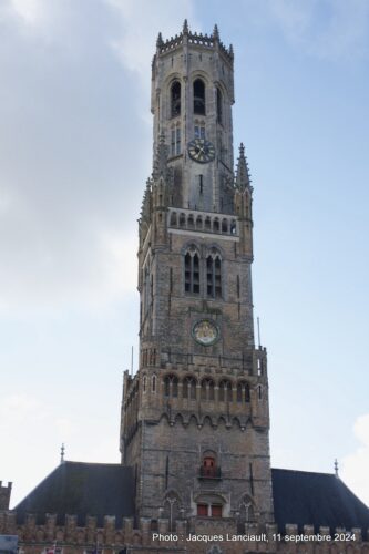 Beffroi de Bruges, Grand Place, Bruges, Belgique