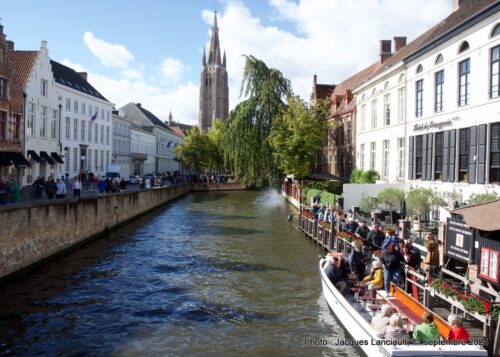 Canal Dijver, Bruges, Belgique