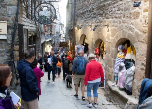 Village du Mont-Saint-Michel, France