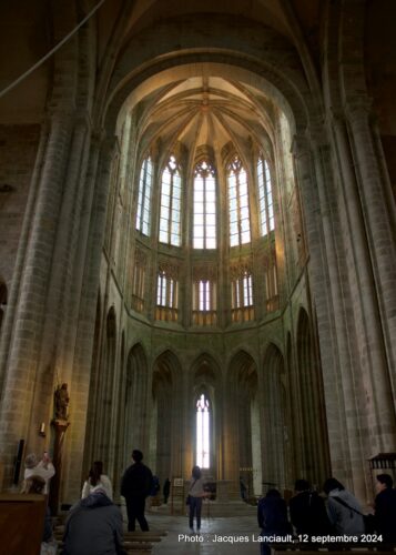 Église de l’abbaye du Mont-Saint-Michel, France