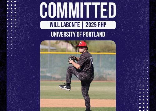 William Labonté, Université de Portland, NCAA DI