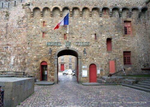 Château de Saint-Malo, Hôtel de Ville, Saint-Malo, Bretagne, France