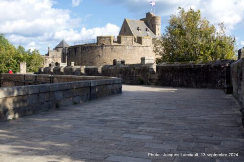 Chemin de ronde, Saint-Malo, Bretagne, France