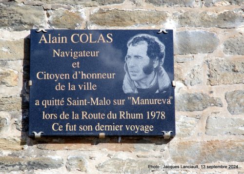 Alain Colas, Saint-Malo, Bretagne, France