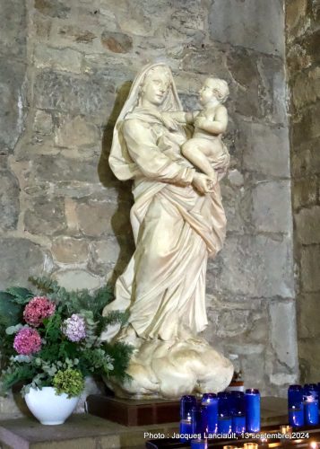 Vierge à l’Enfant, cathédrale Saint-Vincent, Saint-Malo, Bretagne, France