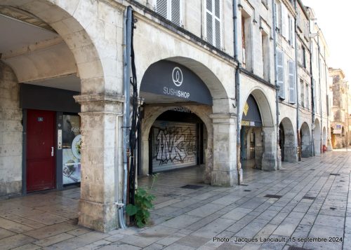 Arcades, La Rochelle, Charente-Maritime, France