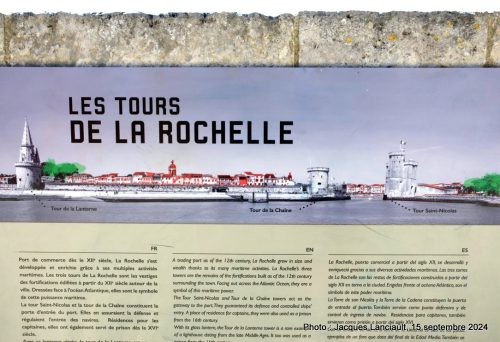 Les tours, Vieux-Port, La Rochelle, Nouvelle-Aquitaine, France