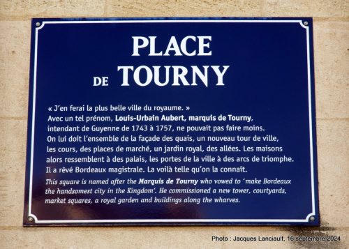 Monument Tourny, place Tourny, Bordeaux, Nouvelle-Aquitaine, France