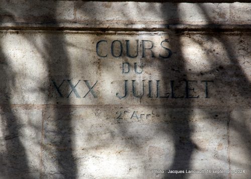 Cours du XXX juillet, Bordeaux, Nouvelle-Aquitaine, France