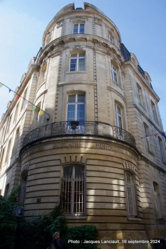 Groupe scolaire Montaigne, Bordeaux, Nouvelle-Aquitaine, France