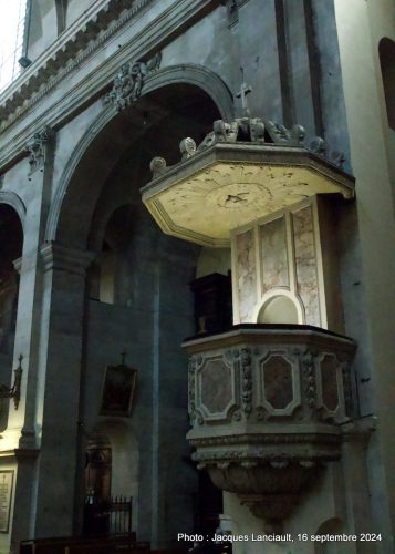 Chaire, Église Saint-Paul Saint-François-Xavier, Bordeaux, Nouvelle-Aquitaine, France
