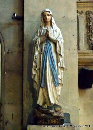 Statue, Église Saint-Paul Saint-François-Xavier, Bordeaux, Nouvelle-Aquitaine, France