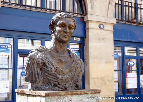 Buste d’Ausone, Bordeaux, Nouvelle-Aquitaine, France