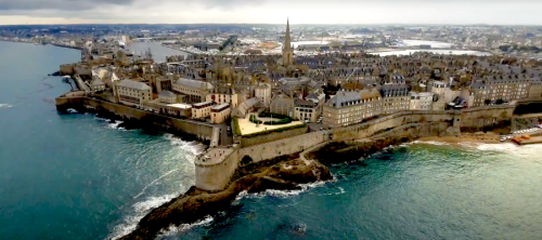Ville fortifiée, Saint-Malo, Bretagne, France