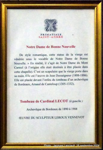 Cathédrale Saint-André, Bordeaux, Nouvelle-Aquitaine, France