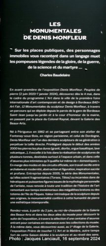 Monumentales de Denis Monfleur, Musée des Beaux-Arts, Bordeaux, Nouvelle-Aquitaine, France