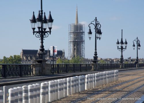Flèche, basilique Saint-Michel, Bordeaux, Nouvelle-Aquitaine, France