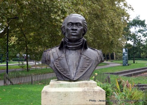 Buste de Toussaint Louverture, Bordeaux, Nouvelle-Aquitaine, France