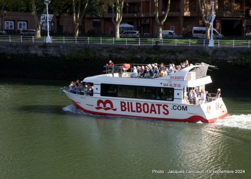Bilboat, fleuve Nervión, Bilbao, Espagne
