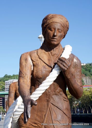Las Sirgueras, paseo de Uribitarte, Bilbao, Espagne