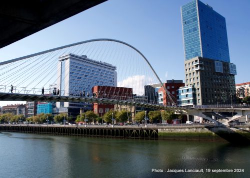 Pasarela Zubizuri, Bilbao, Espagne