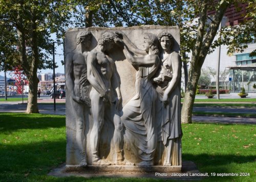 Hommage à Adolfo Guiard, Parque de Dona Casilda, Bilbao Espagne
