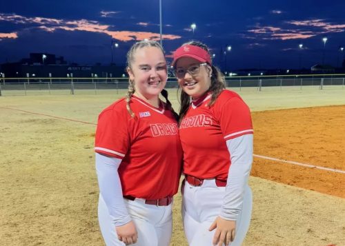 Koralie Morin et Autumn Phillips, Collège Lane, NCAA DII