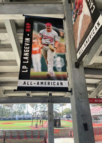 Louis-Philippe Langevin, Université de la Louisianne à Lafayette, NCAA DI