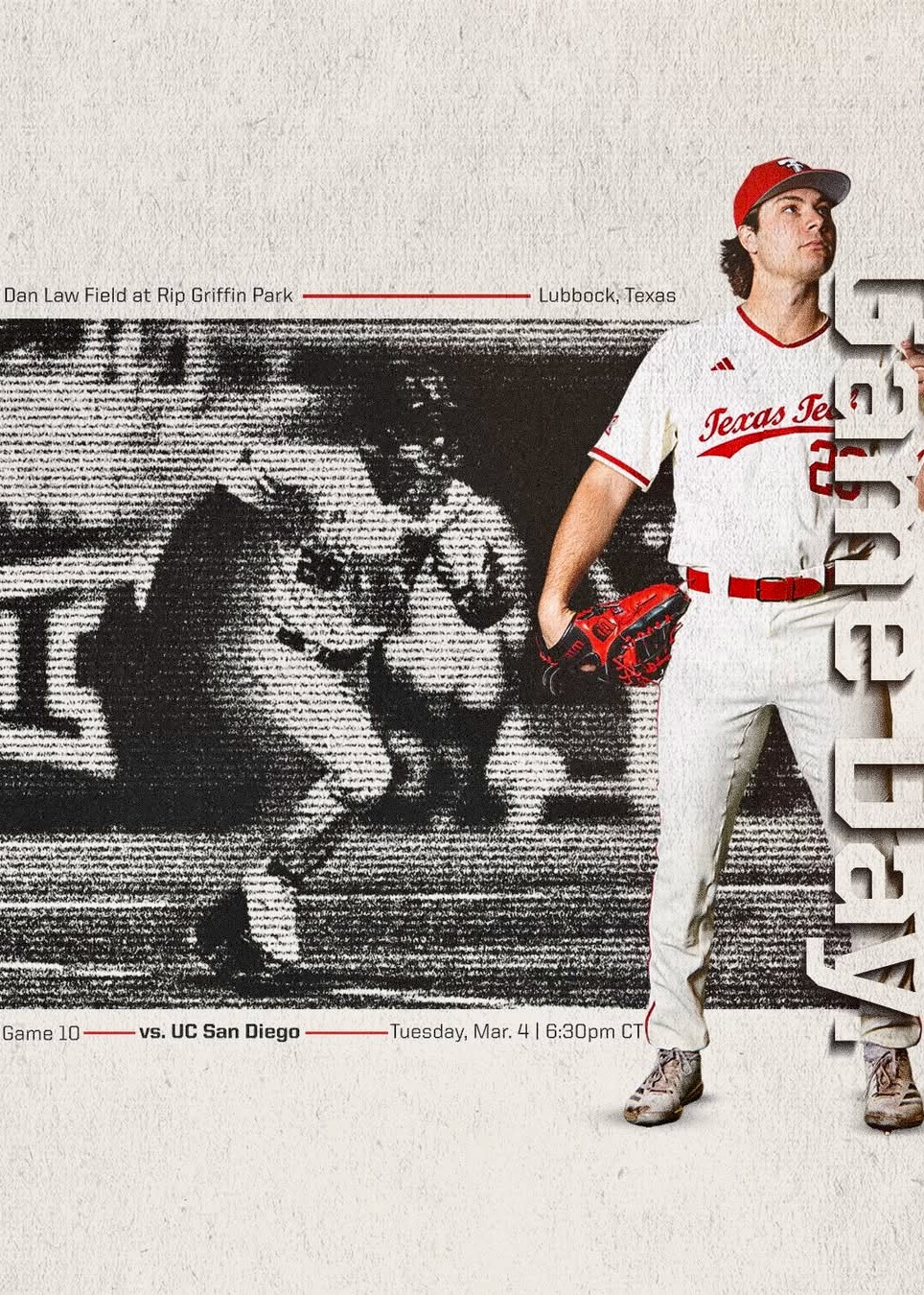 Robin Villeneuve, Université Texas Tech, NCAA DI