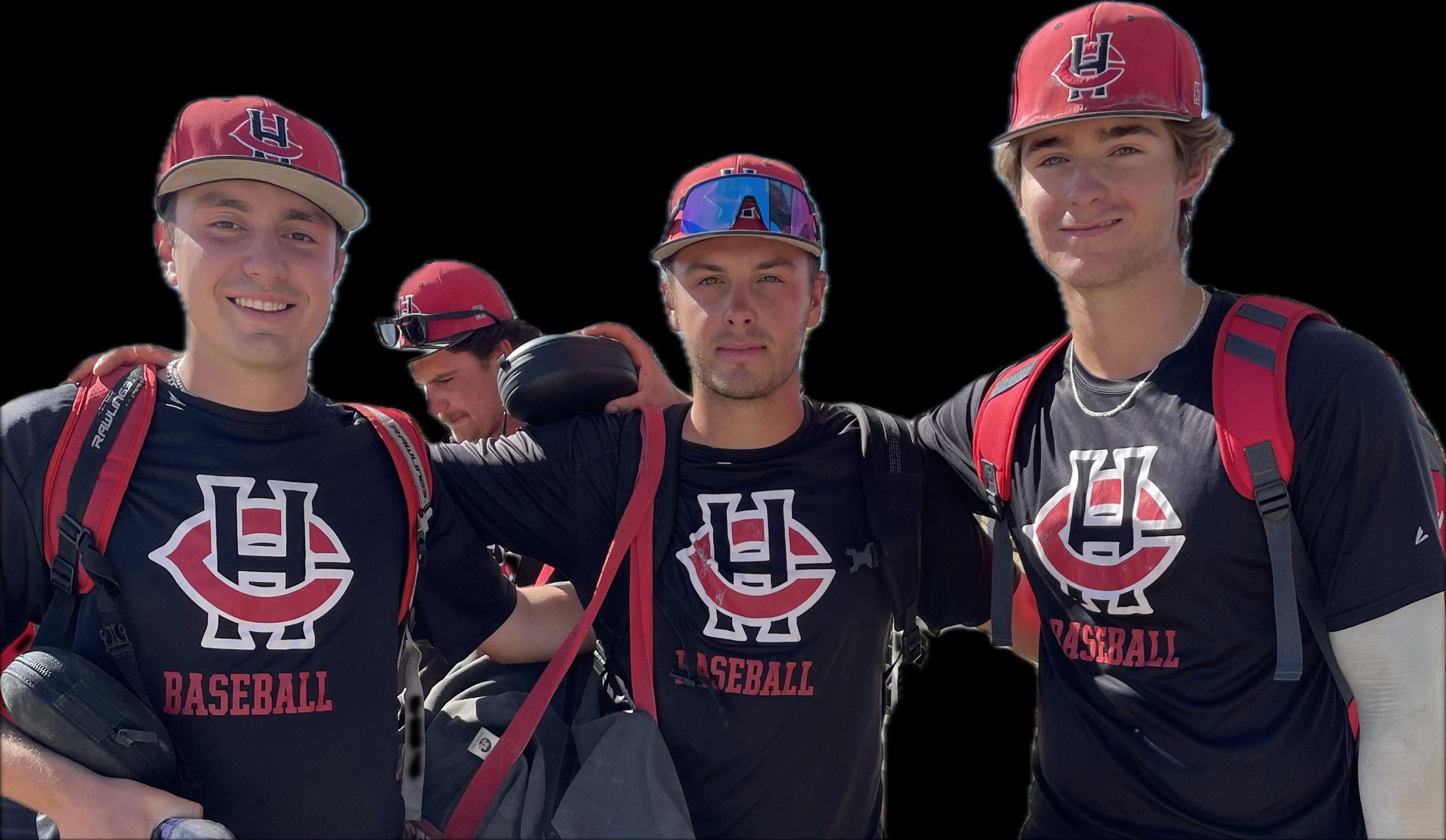 Louis-Félix Anderson, Alexandre Dionne et Jimmy Dionne, Collège Howard, NJCAA DI