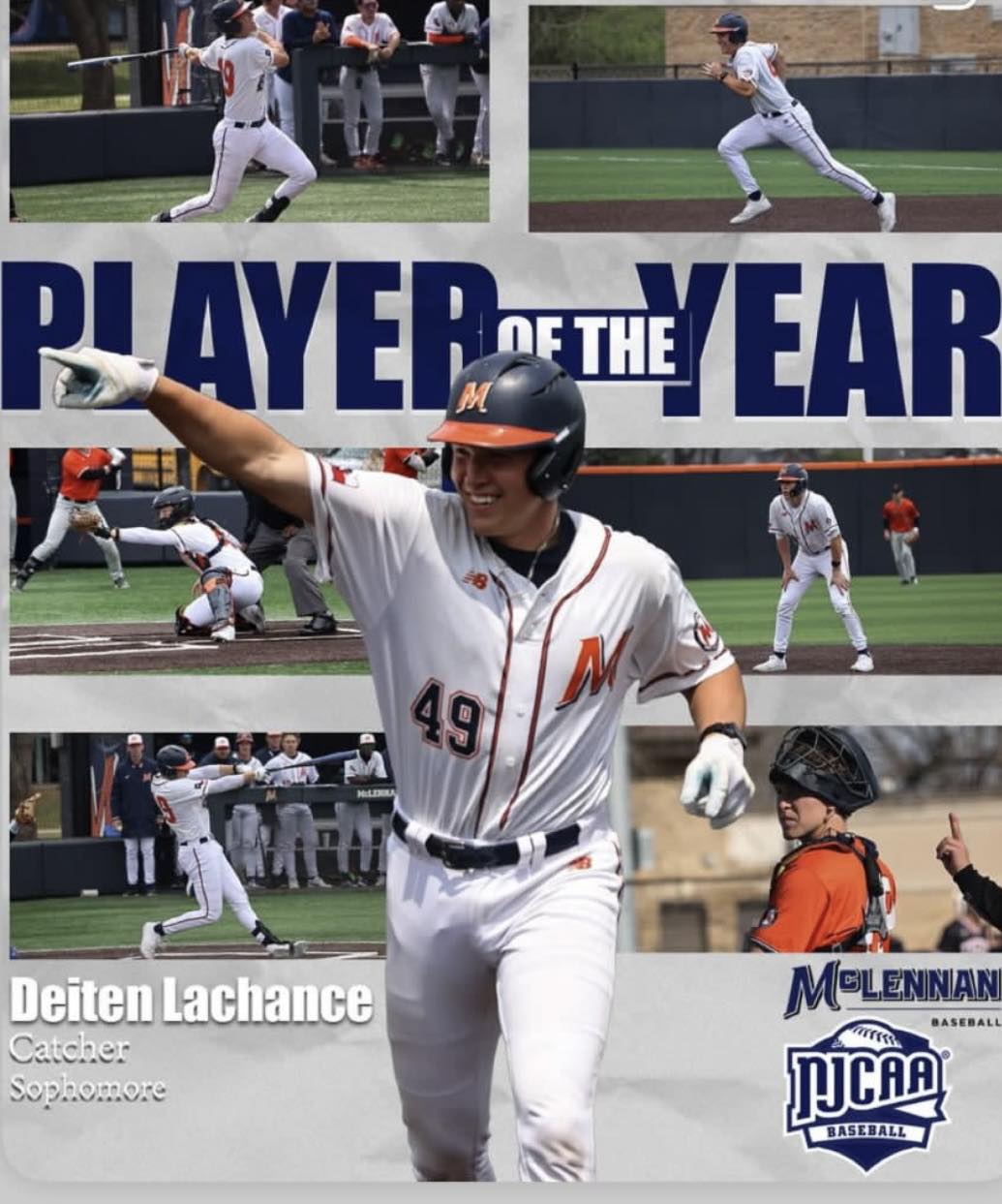 Deiten Lachance, McLennan Community College, NJCAA DI