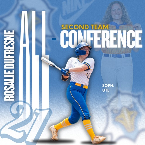 Rosalie Dufresne est élue sur la deuxième équipe d’étoiles de la Conférence Panhandle de la NJCAA!