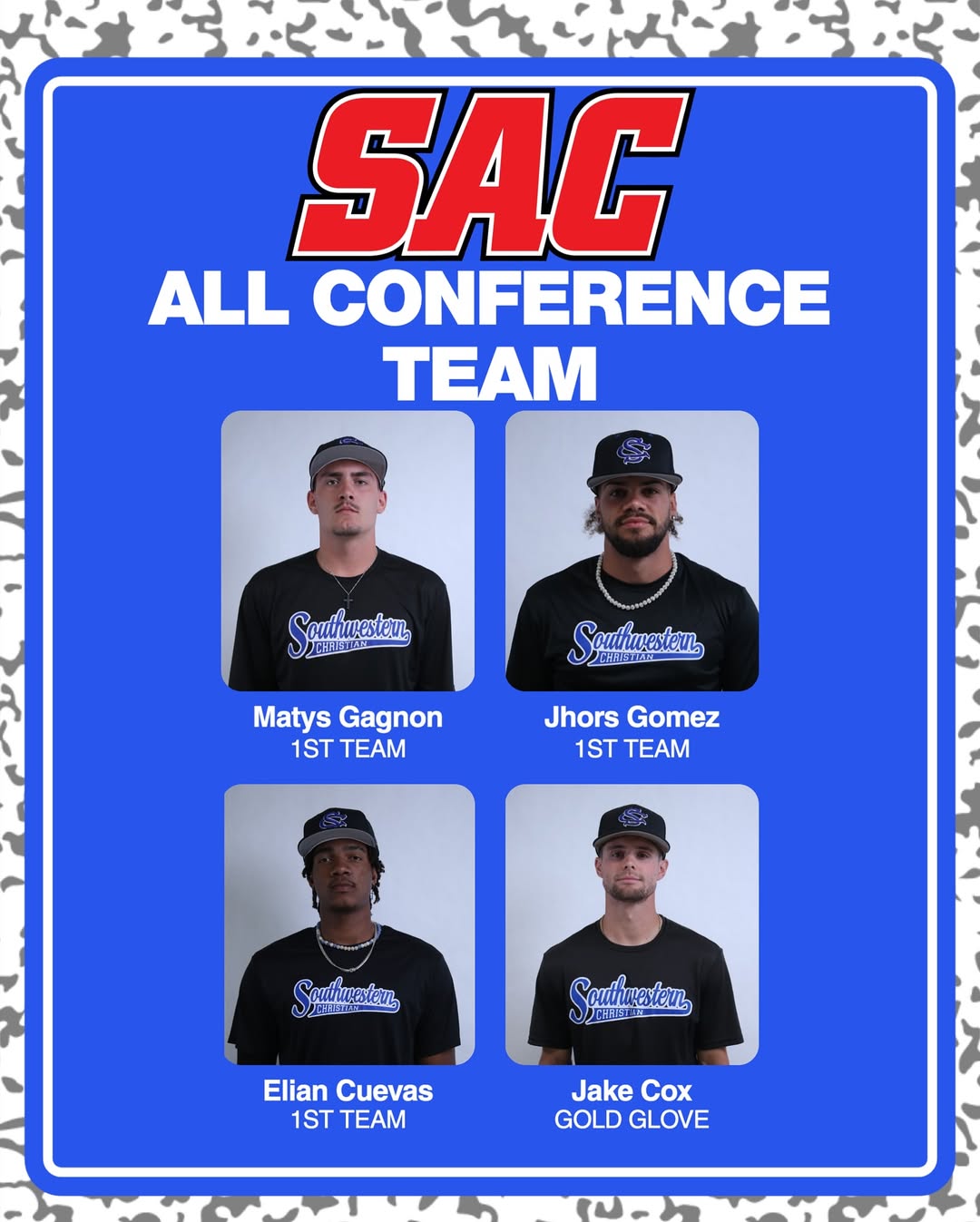 Matys Gagnon, Université Southwestern Christian, NAIA