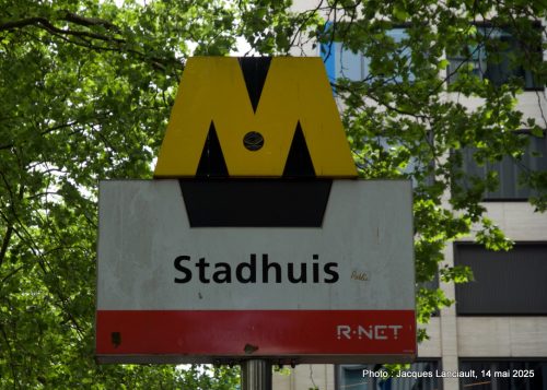 Métro Stadhuis, Rotterdam, Pays-Bas