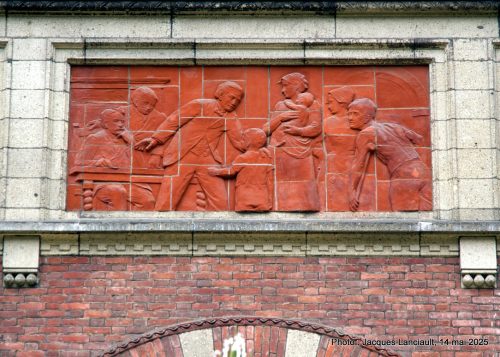 Marie de la Queillerie, Cour intérieure, Hôtel de Ville, Rotterdam, Pays-Bas