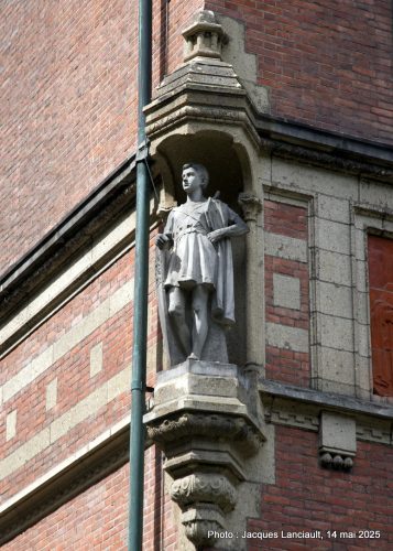 Marie de la Queillerie, Cour intérieure, Hôtel de Ville, Rotterdam, Pays-Bas