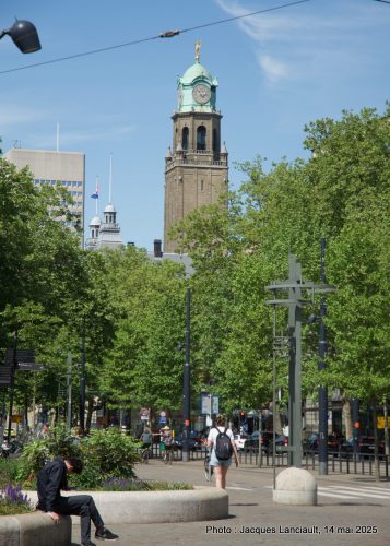 Tour de l’Hôtel de Ville, Rotterdam, Pays-Bas