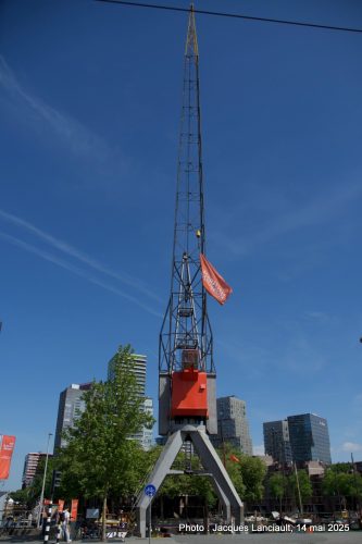 Grue, Musée maritime du port, Rotterdam, Pays-Bas