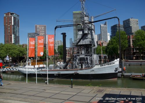 Remorqueur, Musée maritime du port, Rotterdam, Pays-Bas